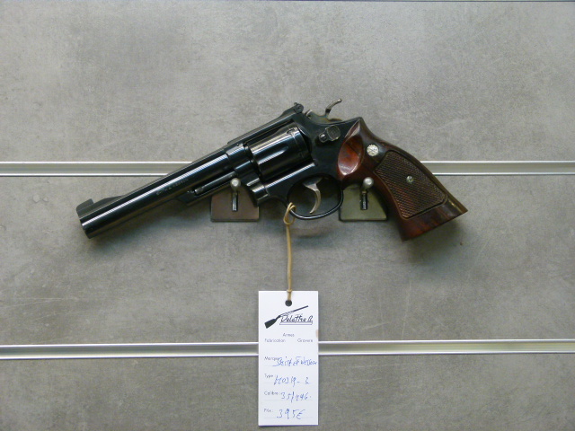 Revolver Smith & Wesson 19-3 Cal 357 Mag