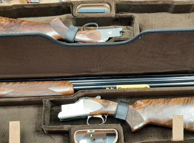 Browning B525 Autumn Silver PAIRE  Cal 12