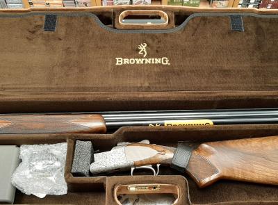 Browning B725 Medaillon PAIRE Cal 20